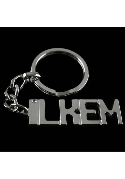 İlkem İsimli Anahtarlık Altın