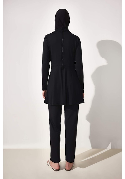 Defacto Regular Fıt 5li Siyah Burkini Mayo G7445ax26hsbk27 Siyah-bk27