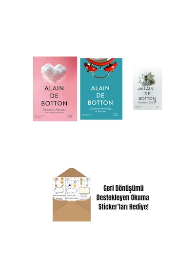 Romantik Hareket + Çalışmanın Mutluluğu Ve Sıkıntısı + Felsefenin Tesellisi + Okuma Sticker'ları