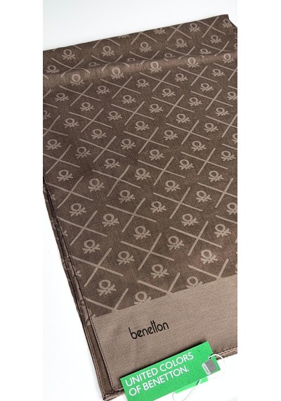 Benetton Elegante Uno Şal 1025 Siyah-83