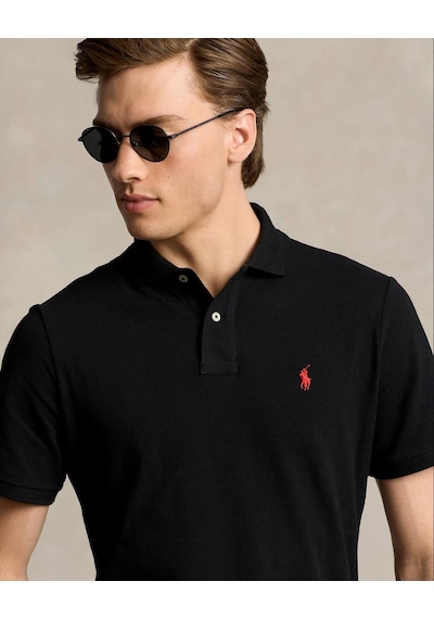 Polo Ralph Lauren Ikonik File Polo Tişört Siyah