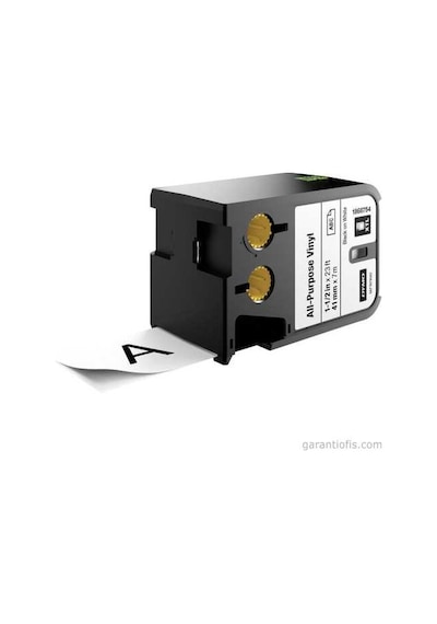 Dymo 1868754 Xtl 41Mm X 7Metre Beyaz/Siyah Vinil Etiket
