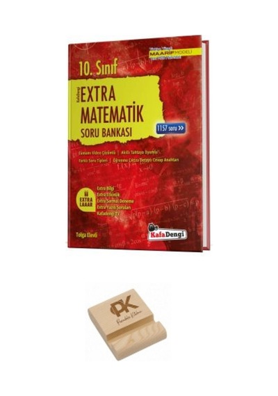 Kafadengi 10. Sınıf Maarif Ekstra Matematik Soru Bankası + Telefon Standı