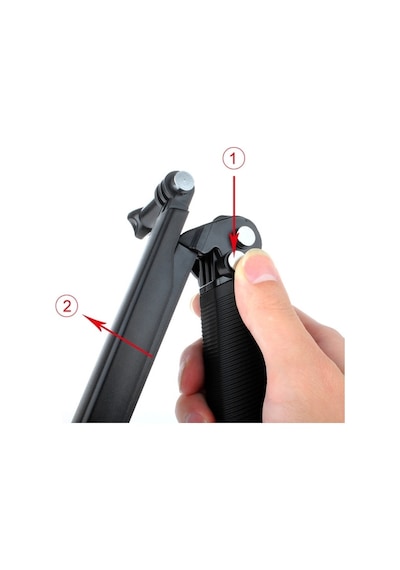 Gplus Gp238 3 Way Katlanır Monopod Mini Tripod Stand 3 Parça Set