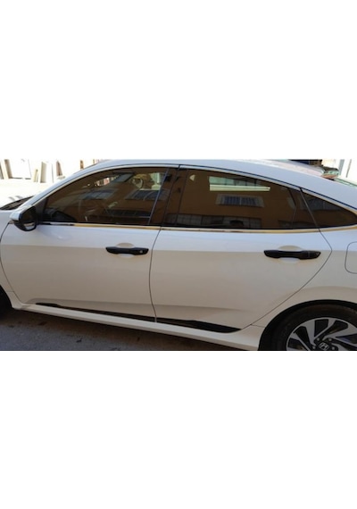 Honda Civic Fc5 Kapı Çıtası Siyah Piano Black 2016-2020