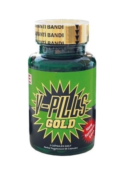 V-Pills Gold Bitkisel Kapsül