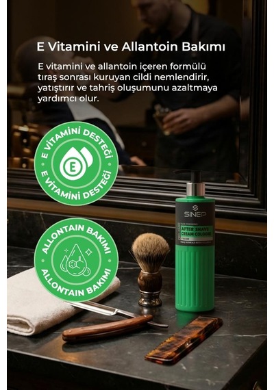 Sinep Pro-care Tıraş Sonrası Krem Kolonya Balsam 400 Ml Fresh