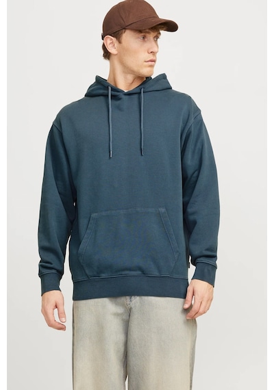 Jack & Jones Jjecharge Faded Erkek Sweatshirt Mavi