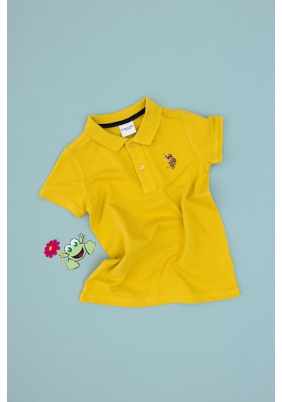 U.S. Polo Assn. Erkek Çocuk Sarı Basic Polo Yaka Tişört 50306484-VR094 U.S. Polo Assn. Erkek Çocuk Sarı Basic Polo Yaka Tişört 50306484-VR094