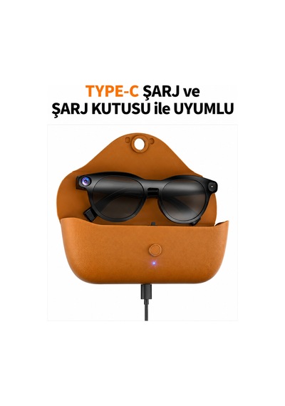 Bagajon Cy05 Max Aı Akıllı Gözlük 8mp Kamera 1080p Video, Yapay Zeka Anlık Çeviri, Bluetooth Arama, Fotokromik Lens, Enc, 2000mah Şarj Kutulu-14900