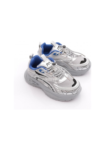 Marco Kids 05-26y502 Çocuk Filet Spor Ayakkabı Gümüş