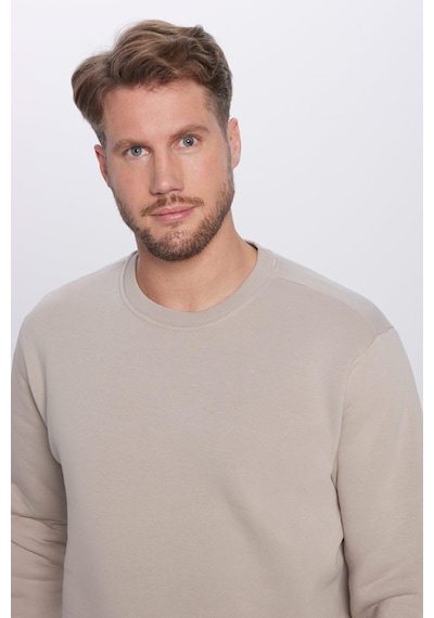 Tudors Unisex Relax Fit Rahat Kesim Pamuklu 3 İplik İçi Polarlı Basic Gri Bisiklet Yaka Sweatshirt-23343 Gri Tudors Unisex Relax Fit Rahat Kesim Pamuklu 3 İplik İçi Polarlı Basic Gri Bisiklet Yaka Sweatshirt-23343 Gri
