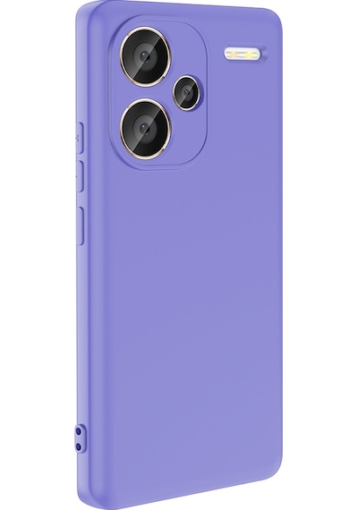 Xiaomi Redmi Note 13 Pro Plus 5g Uyumlu Kılıf Tchs Mara Lansman Kapak-koyu Mor Koyu Mor