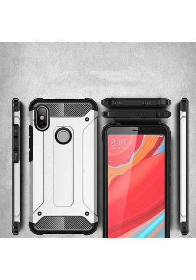 Noktaks - Xiaomi Uyumlu Xiaomi Redmi S2 - Kılıf Çift Katman Zırh Tank Crash Military Kapak - Rose Gold T5405 Rose Gold Noktaks - Xiaomi Uyumlu Xiaomi Redmi S2 - Kılıf Çift Katman Zırh Tank Crash Military Kapak - Rose Gold T5405 Rose Gold