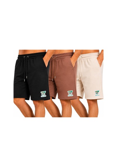 Hzr Wear Erkek 3 Lü Şort Seti Siyah Kahverengi Ekruregular Fit Pamuk Arka Cepli Şort Çok Renkli Hzr Wear Erkek 3 Lü Şort Seti Siyah Kahverengi Ekruregular Fit Pamuk Arka Cepli Şort Çok Renkli