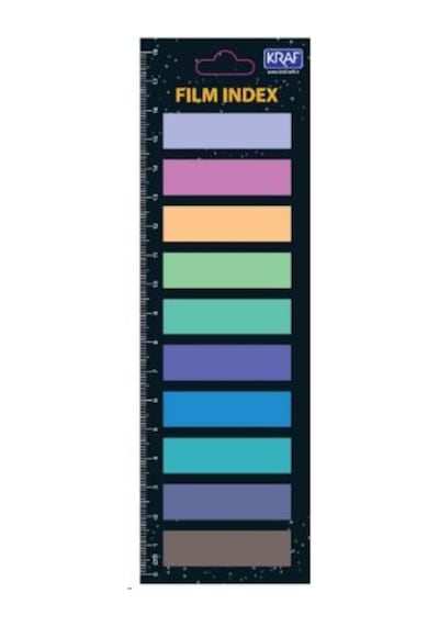 Kraf Index Fılm (Pp) 13X44Mm 10 Renk 20Yp 5146