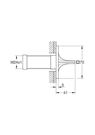 Grohe Allure Ankastre Stop Valf - 19334001