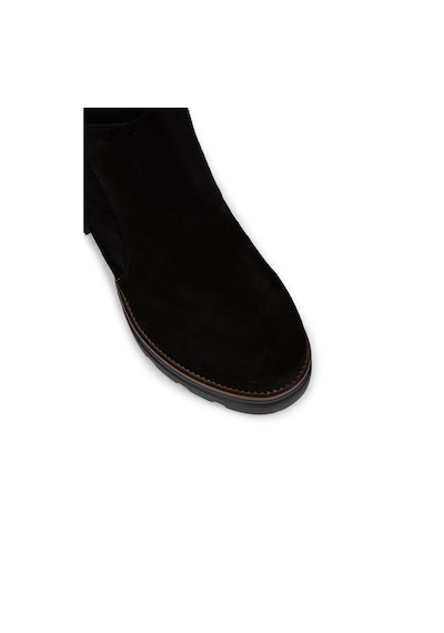 Deery Kadın Hakiki Süet Siyah Platform Bot - N7020zsyhc01 Siyah