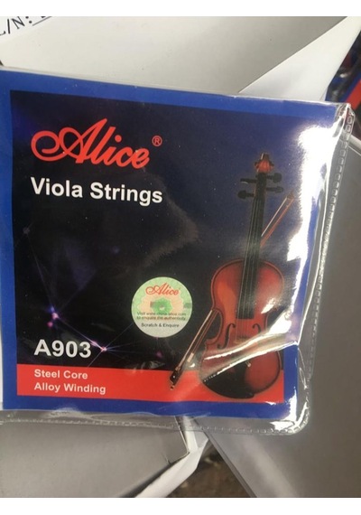 Alice A-903 Viola Teli Seti-1 Paket Set-Yeni Ambalajında