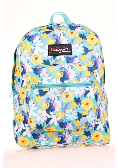 Kaukko Spring Sırt Çantası Yellow Flowers K1676