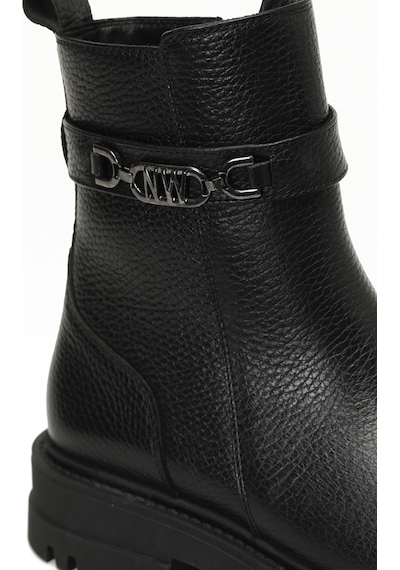 Nine West Adanya 4pr Siyah Kadın Chelsea Bot 000000000101921849 Siyah