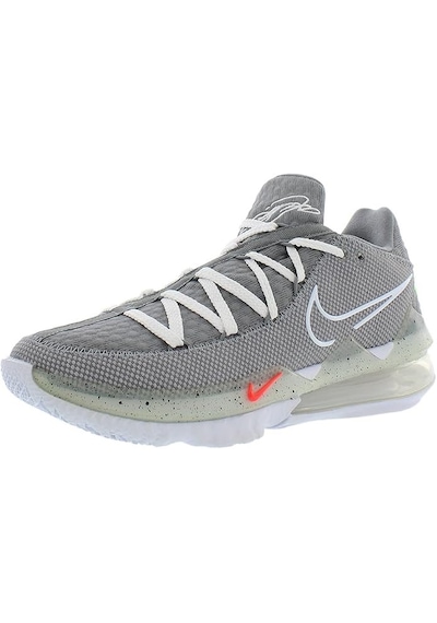 Nike Lebon 17 Low Basketbol Ayakkabısı Gri