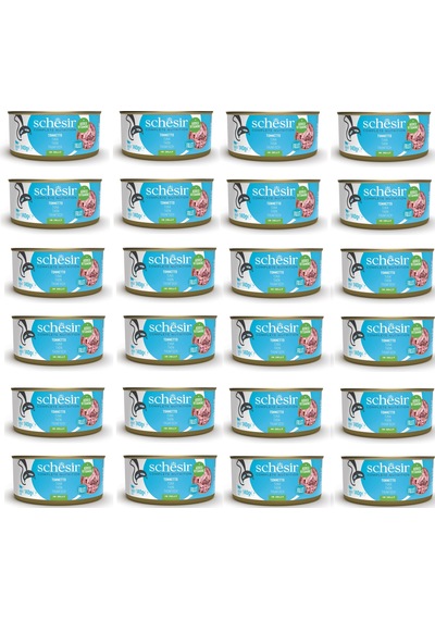 Schesir Ton Balıklı Tam Ve Dengeli Kedi Konserve Jöleli 140 Gr. X 24 Adet