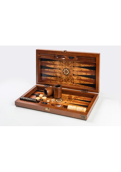 Pure Rosewood Backgammon Set Handmade Mazel