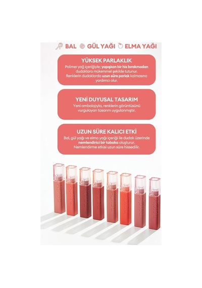 Uzun Süre Kalıcı Parlak Tint Apıeu Juicy Pang Tint Cr05 03 Mixed Berries