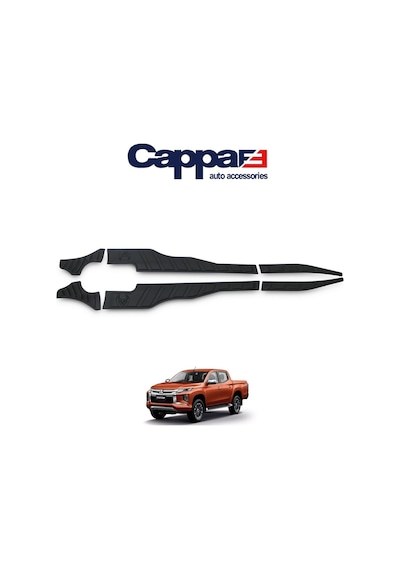 Mitsubishi L200 2019- Yarasa Yan Kapı Kaplama