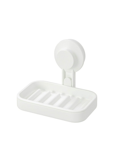 Ikea Tısken Vantuzlu Sabunluk, Beyaz, Tek Boy
