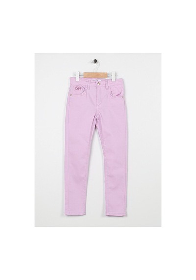 U.S. Polo Assn. Normal Bel Boru Paça Kız Çocuk Pantolon Gleno23y Pembe