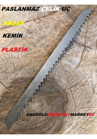 Byt Tilki Kuyruğu Ucu Kemik Kesme Testeresi 300 MM Paslanmaz