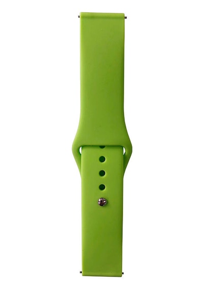 Mobilteam Huawei Gt2 46mm Band Serisi 22mm Klasik Kordon Silikon Strap Kayış-yeşil