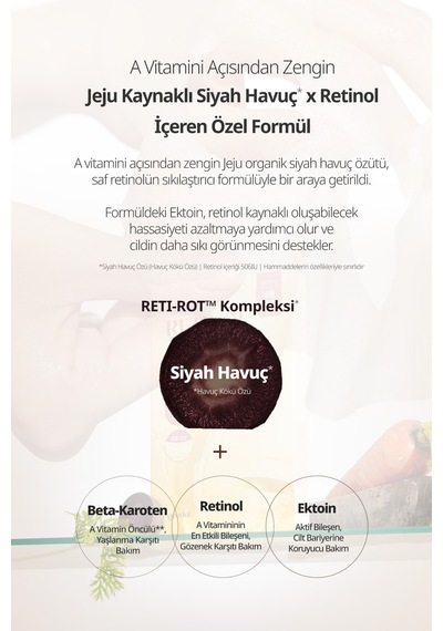Goodal Black Carrot Vita-a Retinol Lifting Gel Sheet Mask - Siyah Havuç Özlü Retinol Yüz Maskesi