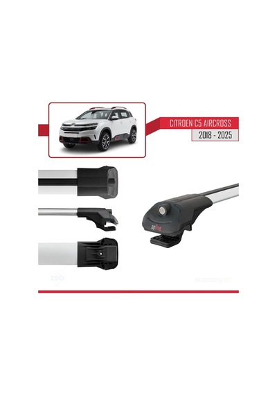 Citroen C5 Aircross 2018 Ve Sonrası İle Uyumlu Ace-1 Ara Atkı Tav