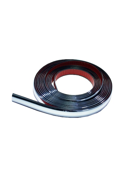 Araç Dekoratif Krom Çıta Nikelaj Çıta Şerit Yapışkanlı 10 Metre-14 Mm
