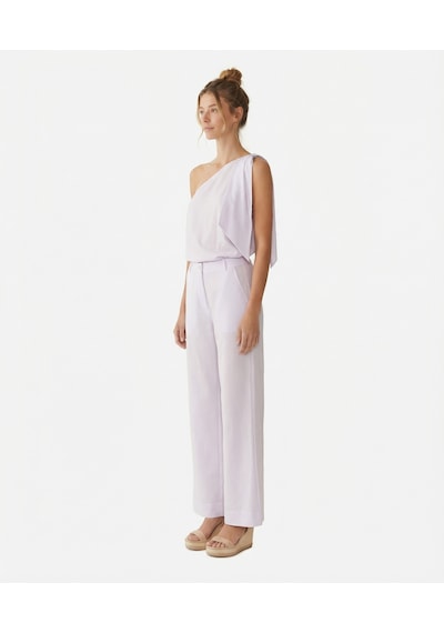 Yargıcı Düz Normal Bel Pantolon 26ykpn3031x 050 Lila