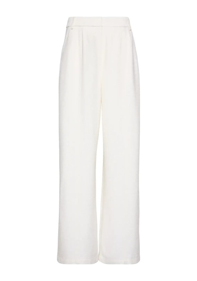 Calvin Klein Hvy Textured Shıne P, Yas, 4 Beyaz Kadın Pantolon