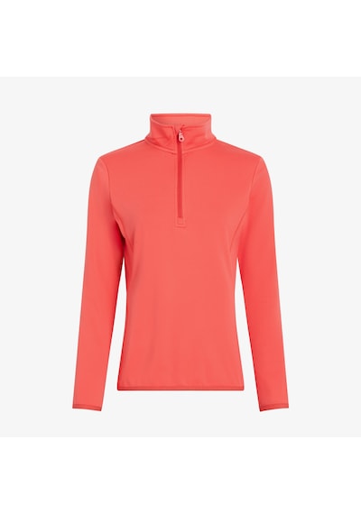 McKinley Mc Kinley Andrea Half Zip Uzun Kollu Kadın Pembe Üst 424810 Pembe