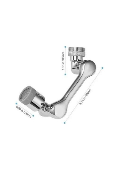 Oynar Başlıklı Mutfak Musluk Ucu, Her Yöne Dönebilen Tasarruflu 0