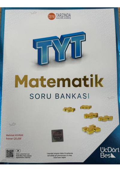Tyt Matematik Soru Bankası Üç Dört Beş Yayınları 2025-2026