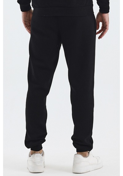Monox Erkek Jogger 3 İplik Alt Eşofman Siyah