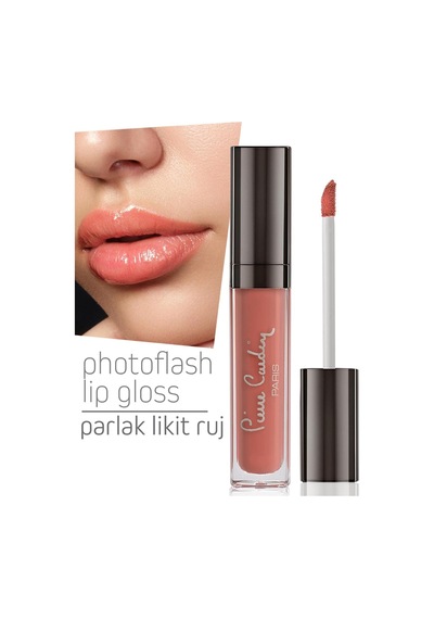 Pierre Cardin Photoflash Lipgloss Parlak Likit Ruj - Light Salmon Genel