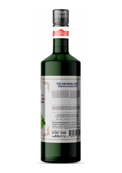 Nish Elma Aromalı Şurup 700 Ml - Pet Şişe