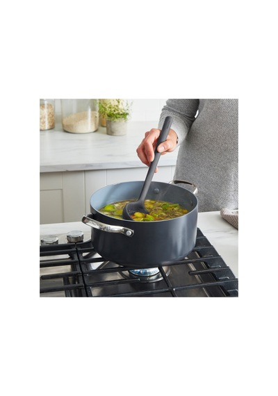 Greenpan Silikon Kepçe Gri Platinum Silicone Bpa İçermez 200 C Isıya Dayanıklı
