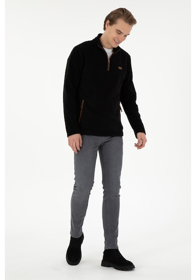 U.s. Polo Assn. Erkek Siyah Sweatshirt 50290609-vr046 Siyah