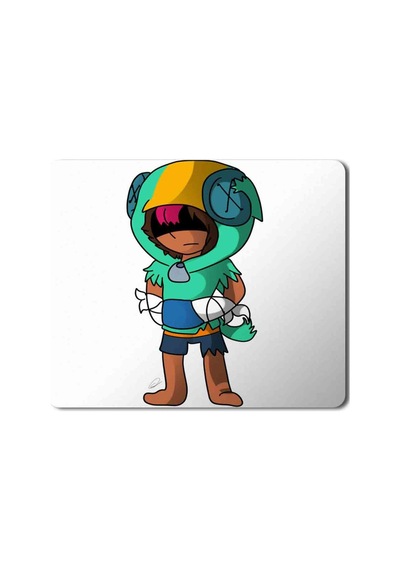 Brawl Stars Leon Baskılı Mouse Pad Mousepad Baskılı Mousepad Mouse Pad