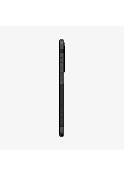 Spigen Samsung Galaxy S25 Edge İle Uyumlu Kılıf Tough Armor Aı Magfit Özellikli Kickstand Black Siyah