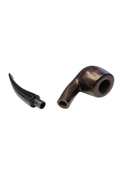 Falconetti 9 Mm. Kahverengi Sandalwood Eğimli Sap Ahşap Pipo Rd39